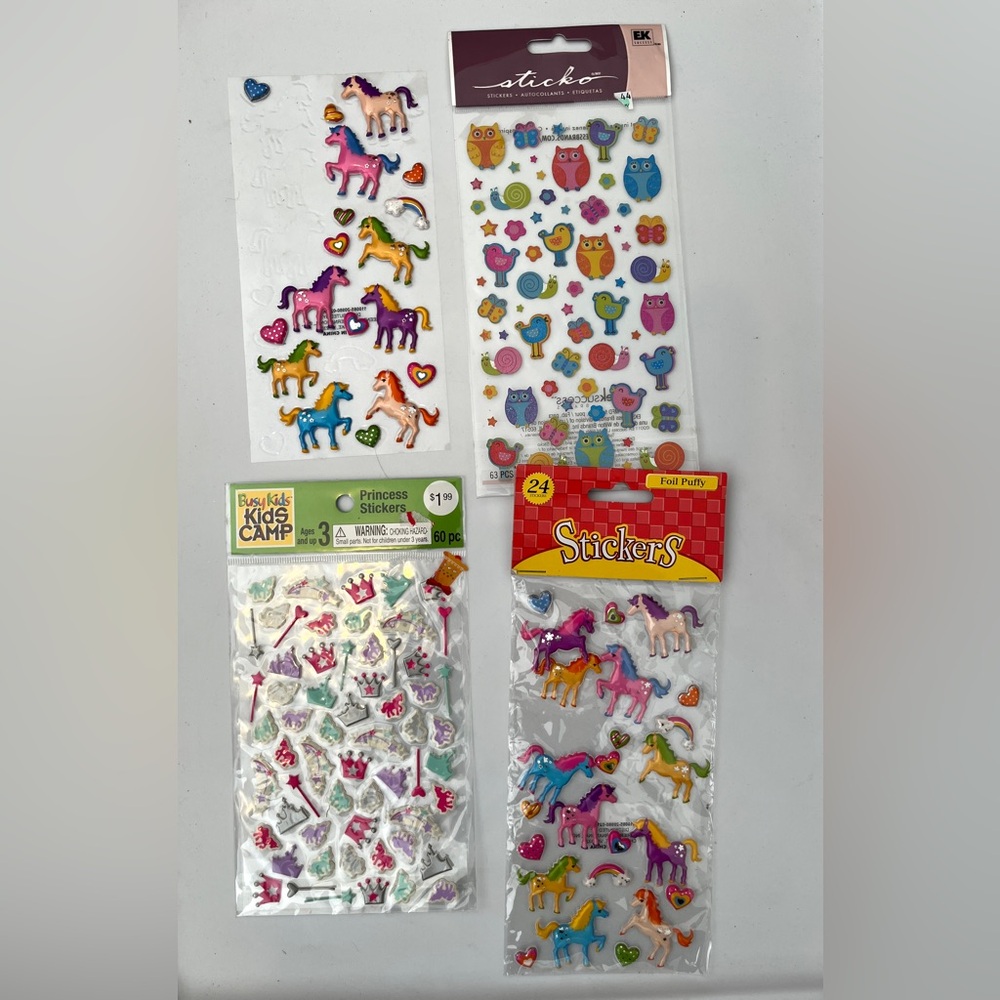 Unicorn Stickers set